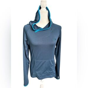 The North Face, Teal Hoodie, Size Small/Petite